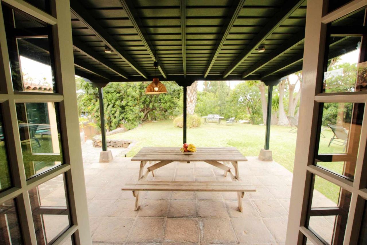Casa Privada Con Piscinajacuzzi En La Orotava Villa Exterior foto