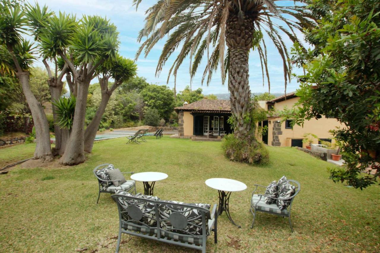 Casa Privada Con Piscinajacuzzi En La Orotava Villa Exterior foto
